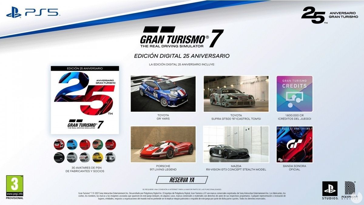 Gran Turismo 7 25 aniversario Tu Tienda de Videojuegos