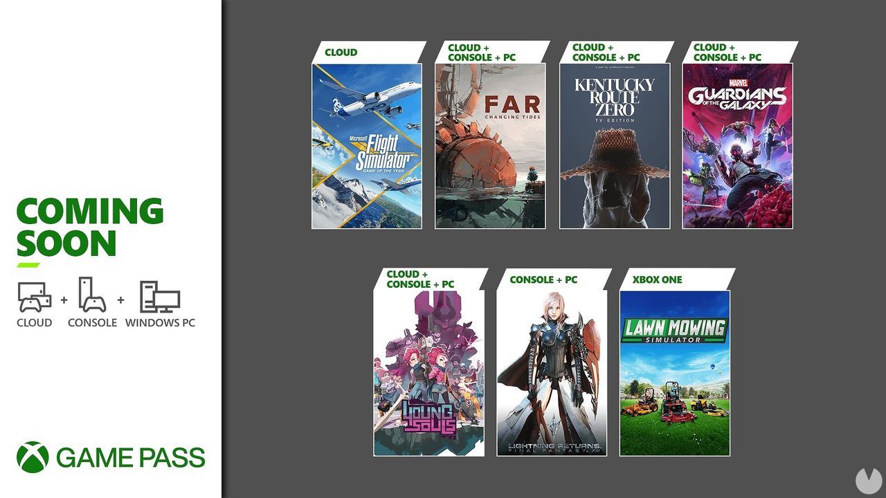 Nuevos juegos de Xbox Game Pass: Marvel's Guardians of the Galaxy, Lightning Returns y más