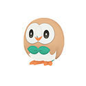 Pokmon GO - Pokmon de Generacin 7: Rowlet