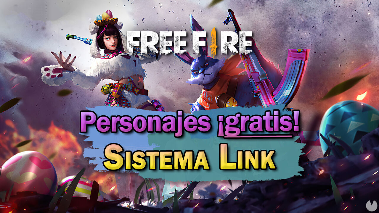 Free Fire: Cmo conseguir personajes gratis con sistema Link - Garena Free Fire