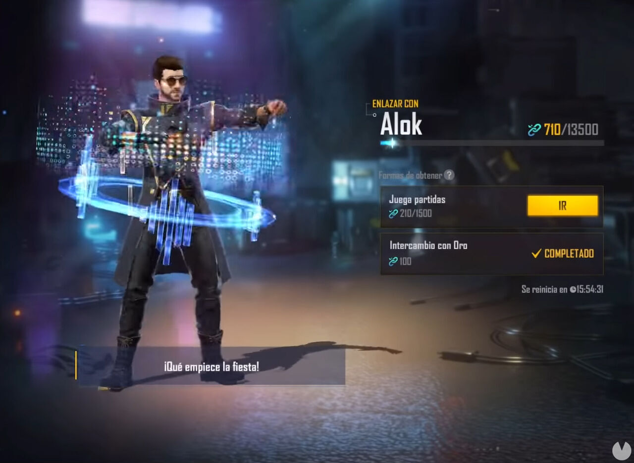 Free Fire - Earn Link Points to unlock characters