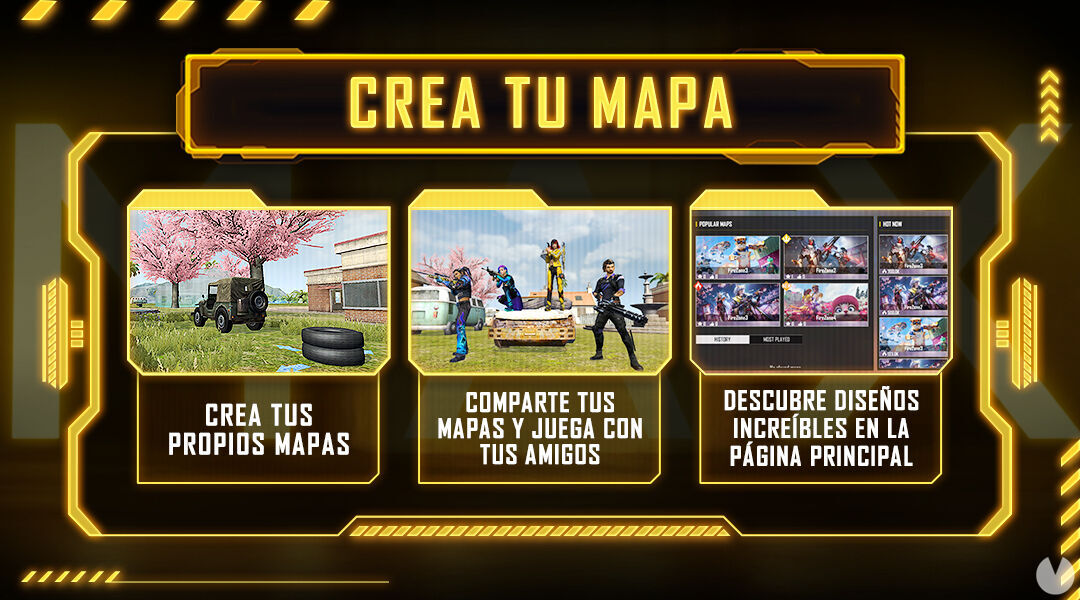 Free Fire - How to create a map