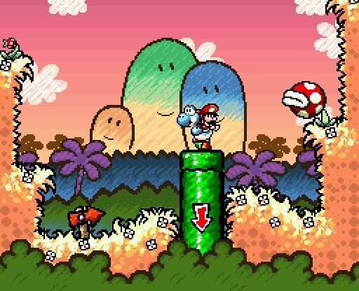 Super Mario World 2: Yoshi's Island de Super Nintendo