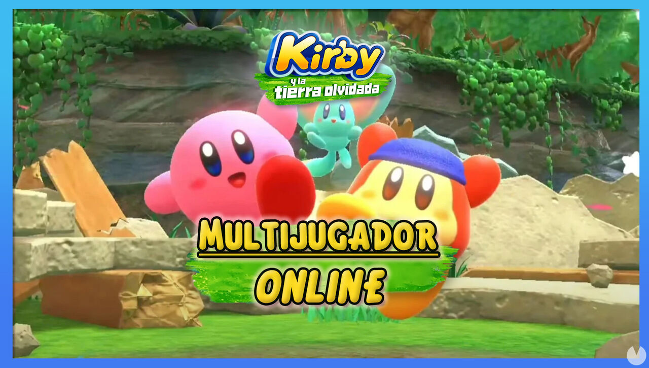 Kirby y la tierra olvidada: Tiene multijugador o coop online? - Kirby y la tierra olvidada