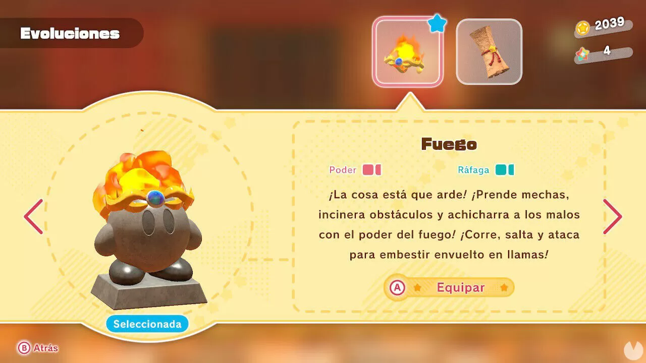 Kirby y la tierra olvidada: Todas las habilidades y cómo conseguirlas