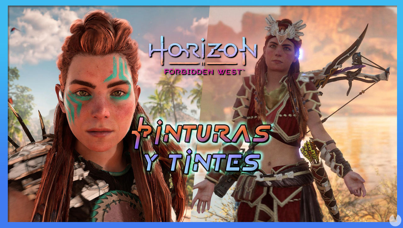 Horizon Forbidden West: Pinturas faciales y tintes y cmo conseguirlos - Horizon Forbidden West
