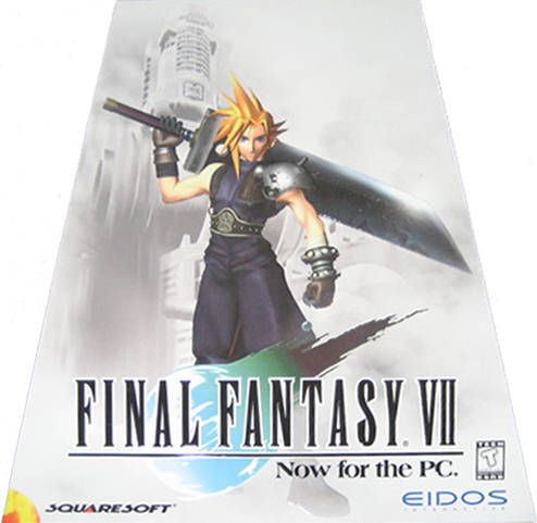 Final Fantasy 7 portada de PC
