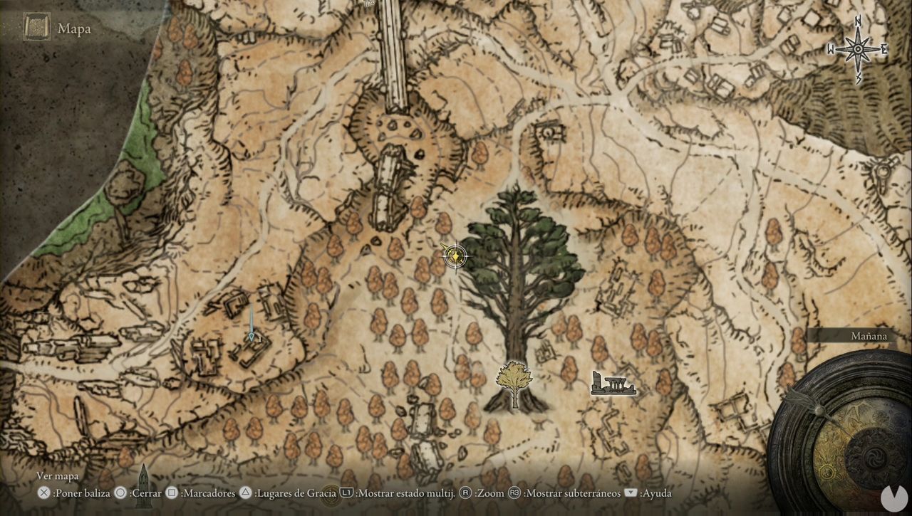 Elden Ring Meseta Altus al 100 y mapa