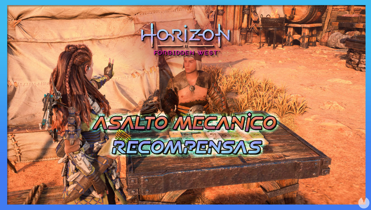 Asalto mecnico en Horizon Forbidden West: Recompensas y tutorial - Horizon Forbidden West