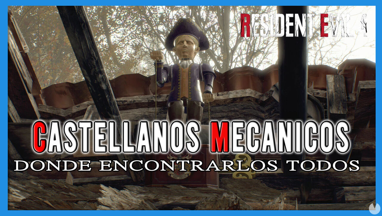 Resident Evil 4 Remake: TODOS los castellanos mecnicos y ubicacin - Resident Evil 4 Remake
