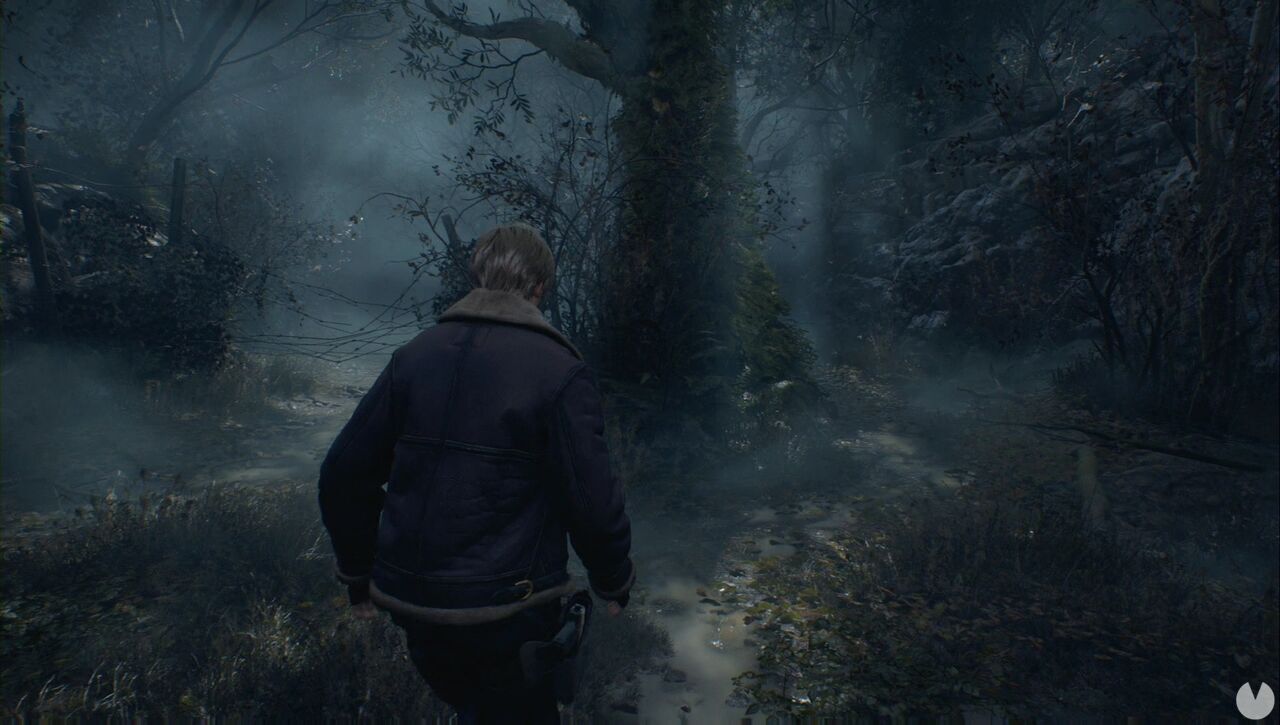Resident Evil 4 Remake - Chapter 1: path to follow along the trail