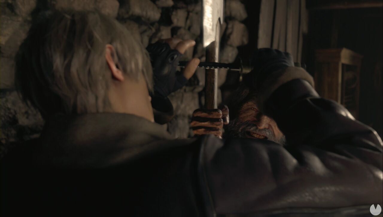 Resident Evil 4 Remake - Chapter 1: Officer's Badge on the floor