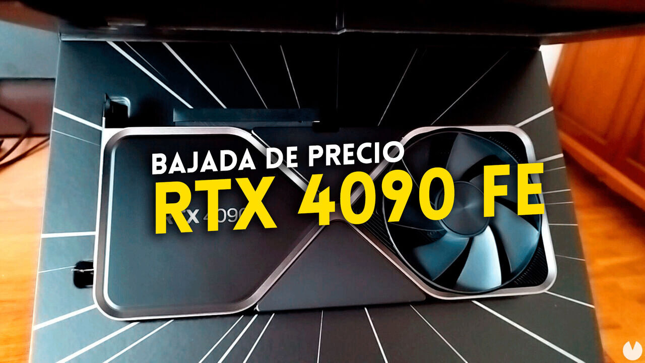 NVIDIA baja en España el precio de la gráfica GeForce RTX 4090 Founders Edition. Noticias en tiempo real