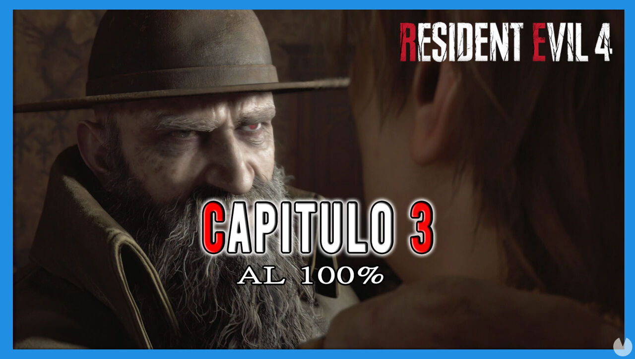 Captulo 3 al 100% en Resident Evil 4 Remake - Resident Evil 4 Remake