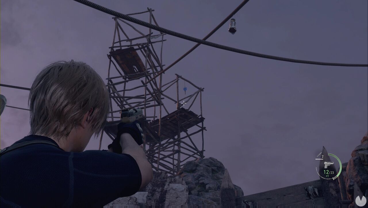 Resident Evil 4 Remake - Blue Medallion #1 at the Quarry