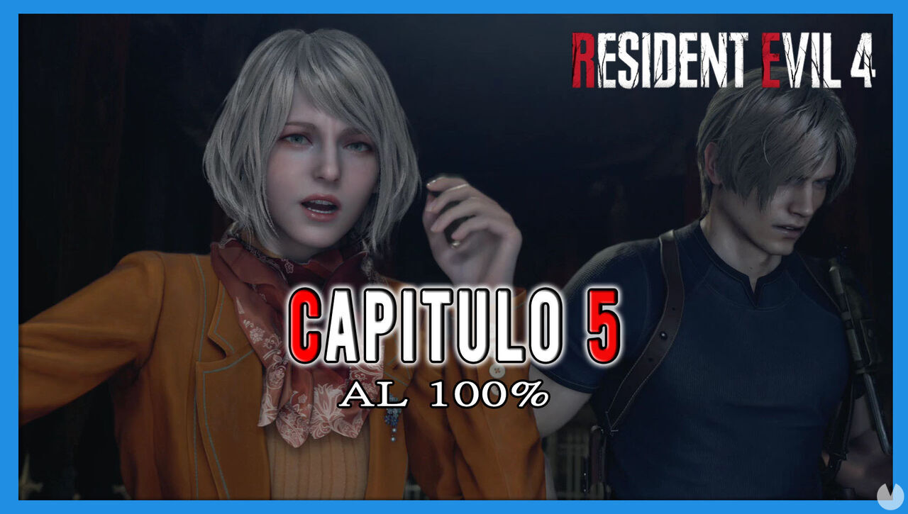 Captulo 5 al 100% en Resident Evil 4 Remake - Resident Evil 4 Remake