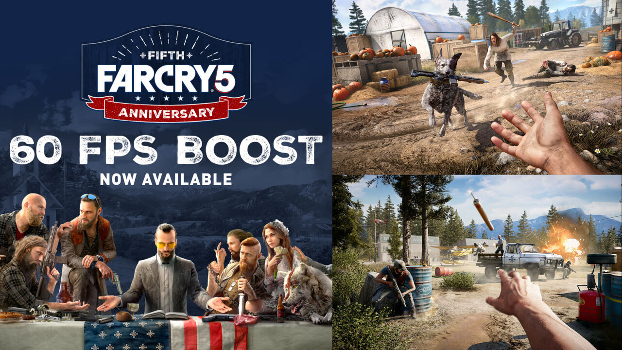 Far Cry 5 se actualiza en PS5 y Xbox Series para funcionar a 60 FPS. Noticias en tiempo real
