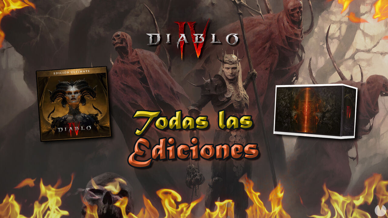 Todas las ediciones de Diablo 4: Precios, contenidos y diferencias - Diablo 4