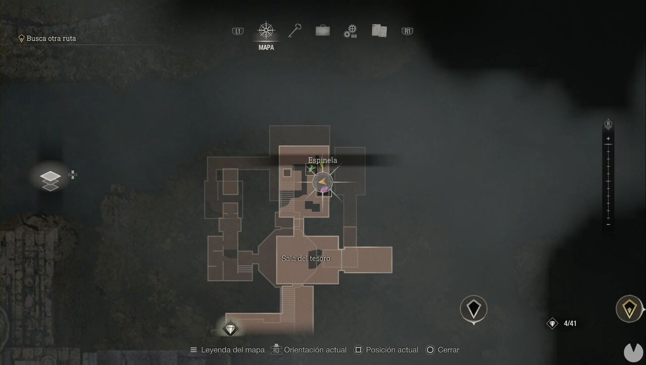 Resident Evil 4 Remake - Castle treasures: Spinel in the Treasury