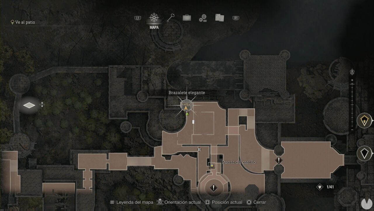 Resident Evil 4 Remake - Castle treasures: Elegant Bangle location