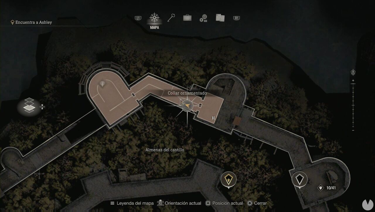 Resident Evil 4 Remake - Castle treasures: Ornate Necklace
