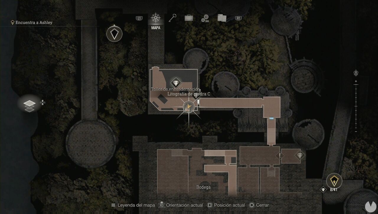 Resident Evil 4 Remake - Chapter 8: Lithographic Stone C location