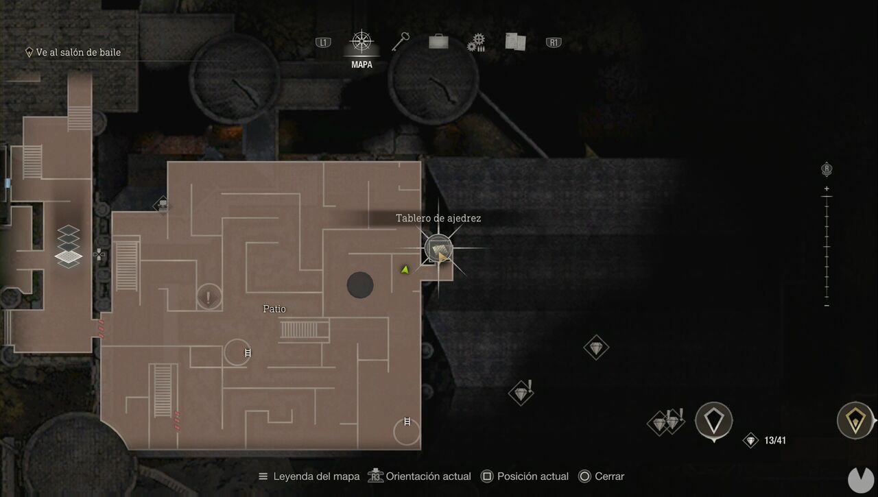 Resident Evil 4 Remake - Castle treasures: Elegant Chessboard