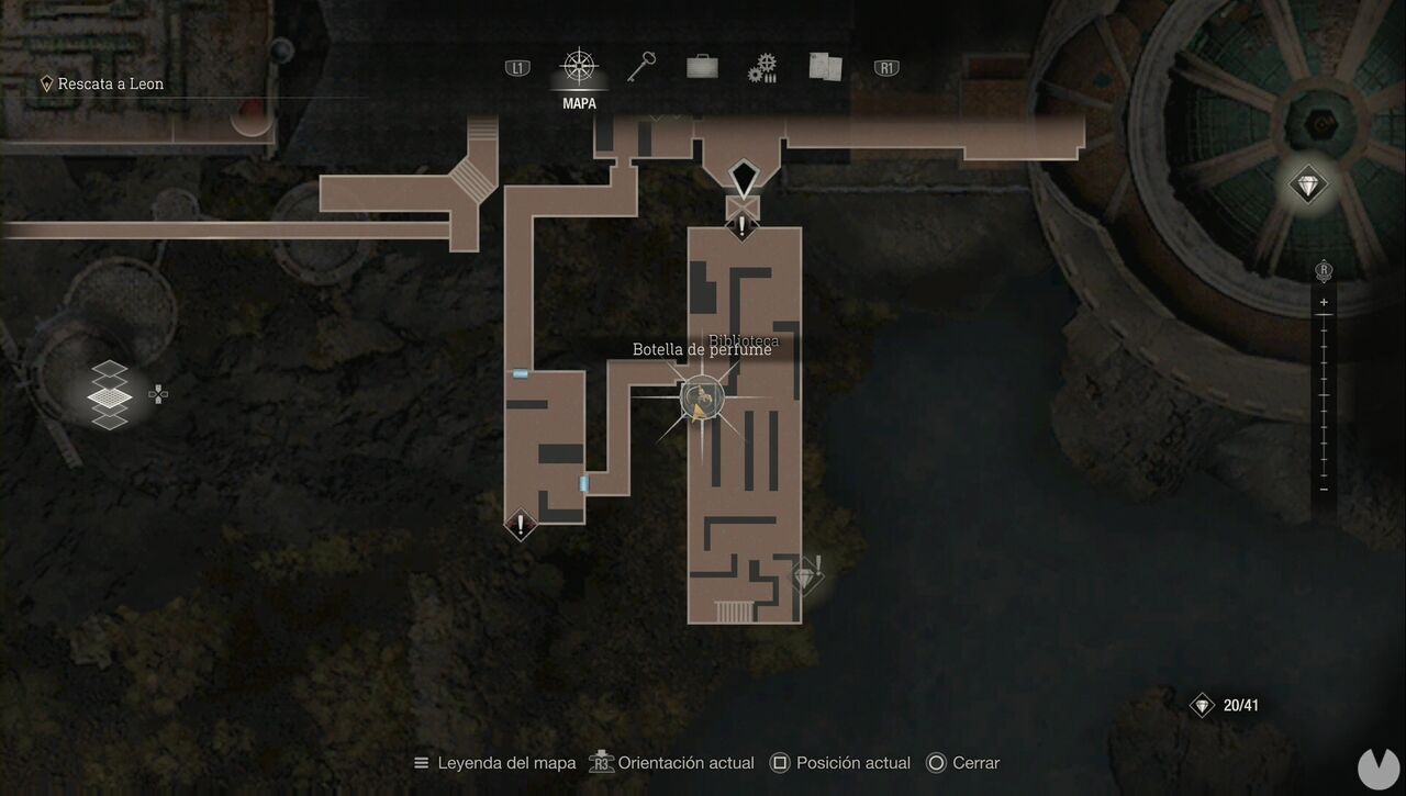 Resident Evil 4 Remake - Castle treasures: Perfume Bottle (2)