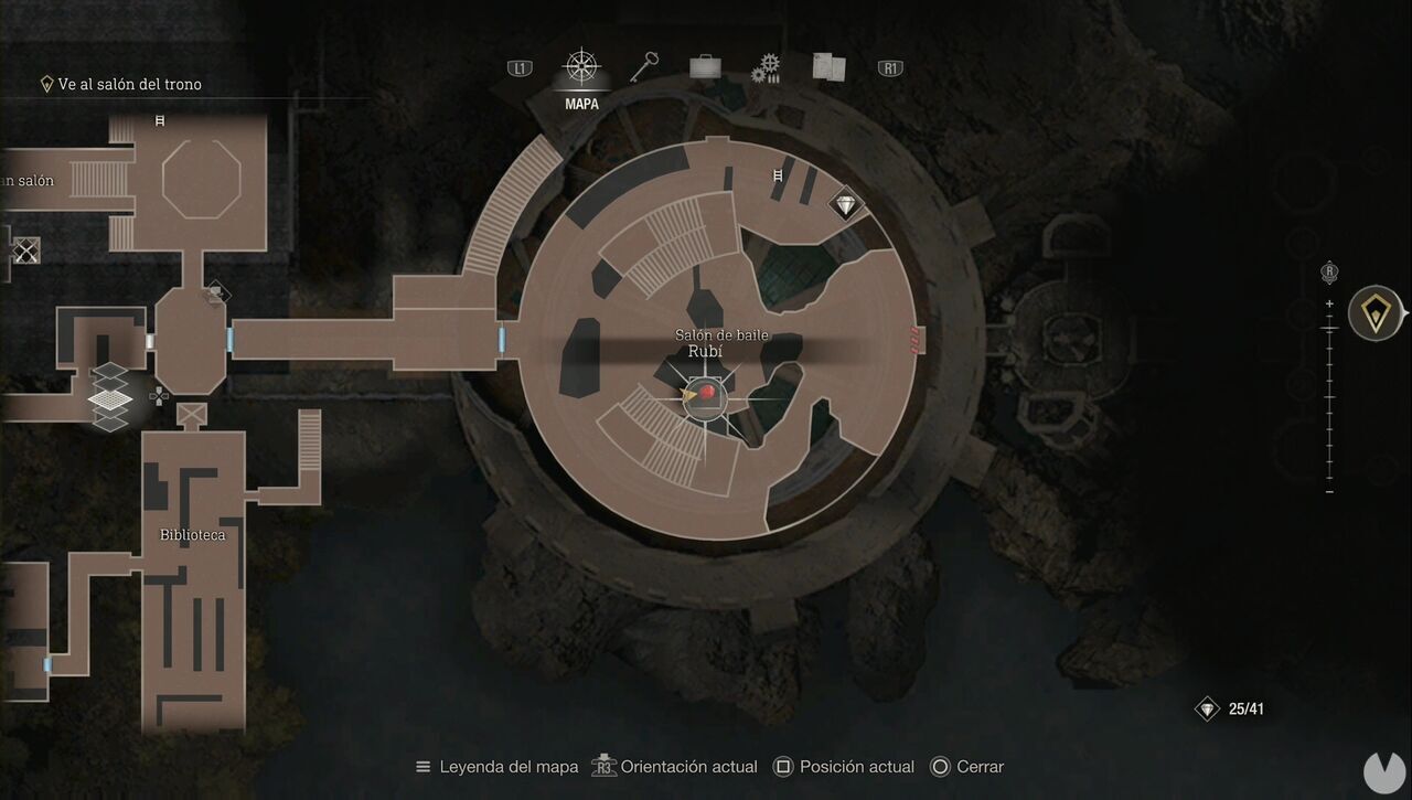 Resident Evil 4 Remake - Castle treasures: Ruby (3)