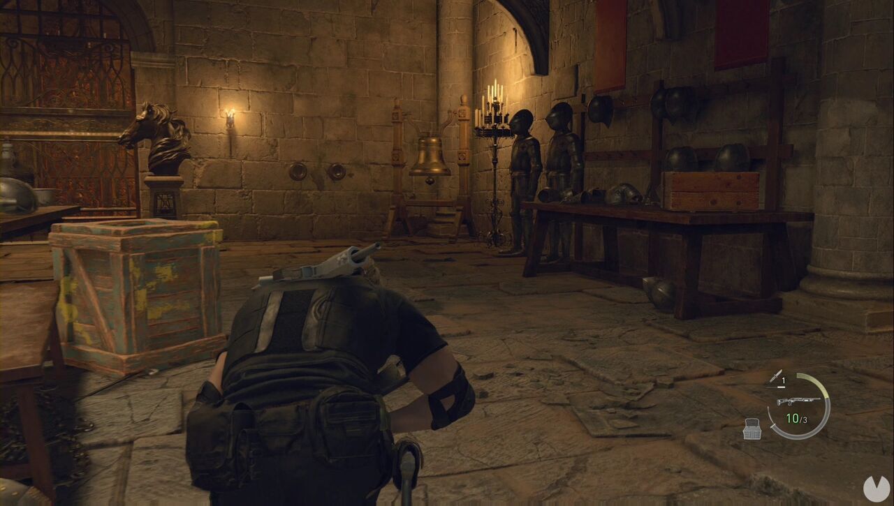 Resident Evil 4 Remake - Chapter 10: bells in the Garrador area