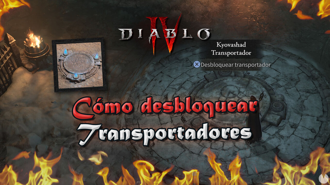 Viaje rpido en Diablo 4: Cmo desbloquear transportadores - Localizacin - Diablo 4