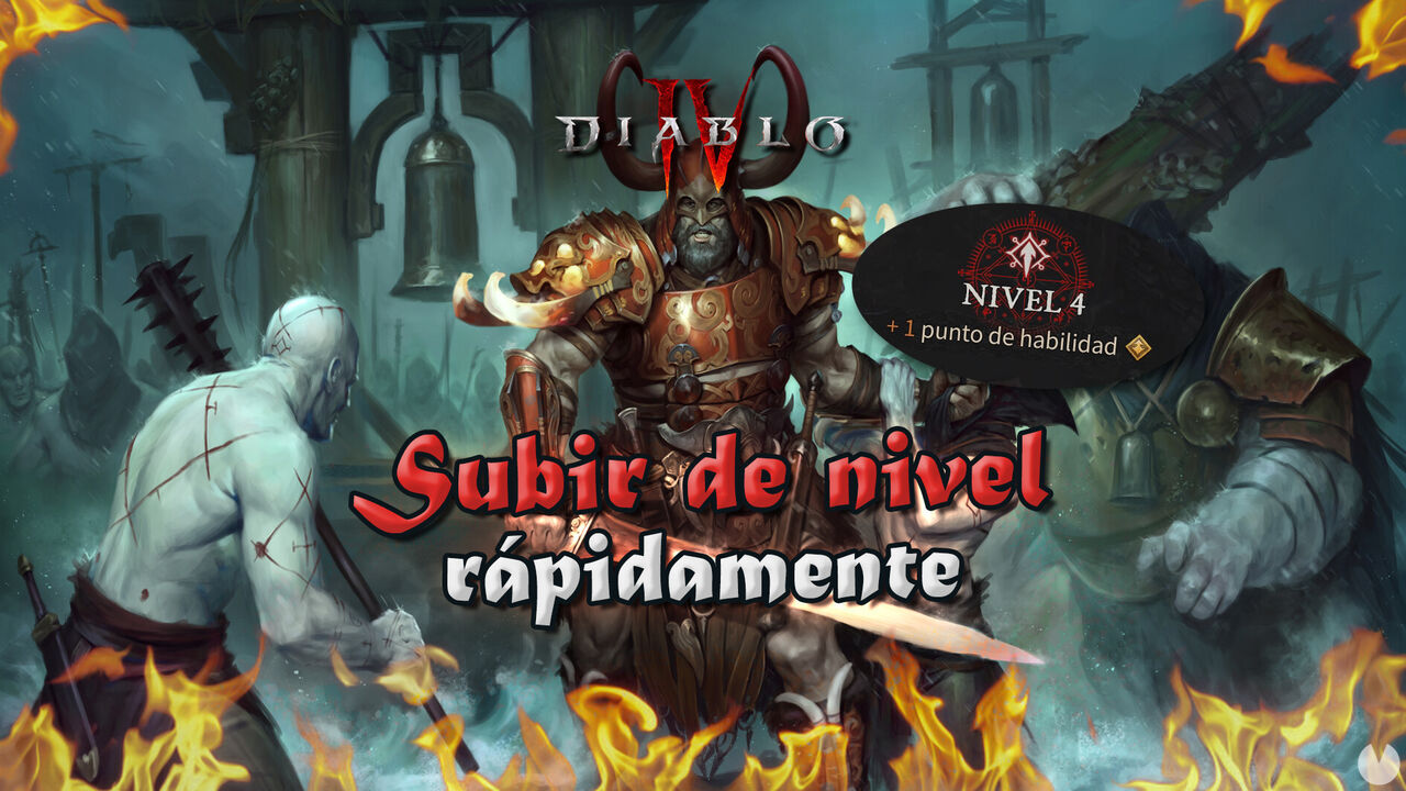 Diablo 4: Cmo subir de nivel rpido y ganar EXP fcil (MTODOS) - Diablo 4