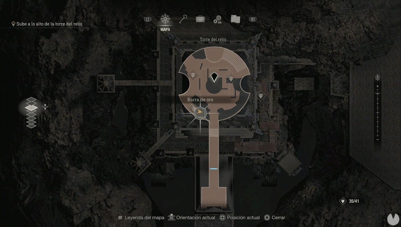 Resident Evil 4 Remake - Castle treasures: Gold Bar (2)