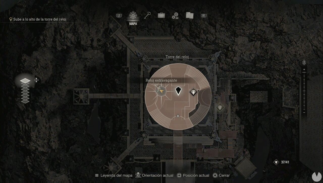 Resident Evil 4 Remake - Castle treasures: Extravagant Clock (2)