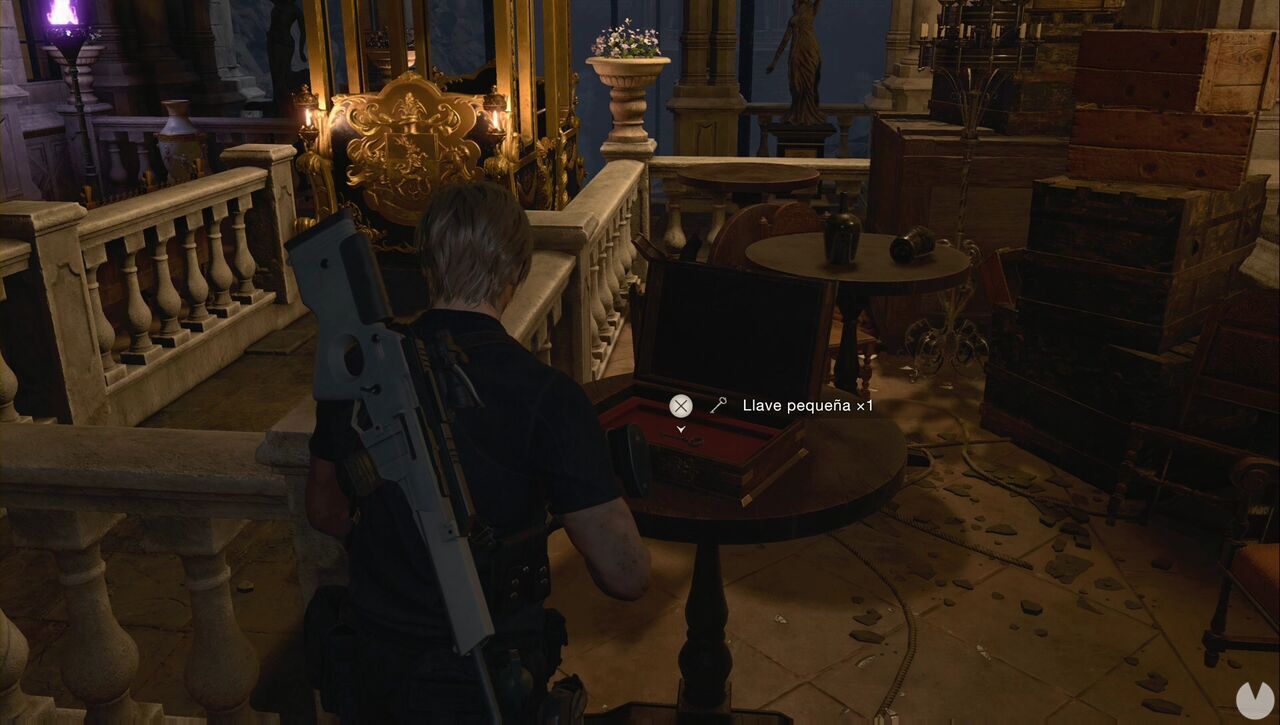 Resident Evil 4 Remake - Chapter 12: Small Key in the Merchant area