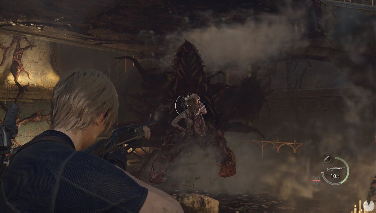 Resident Evil 4 Remake - Chapter 12: Salazar transformed into a monster