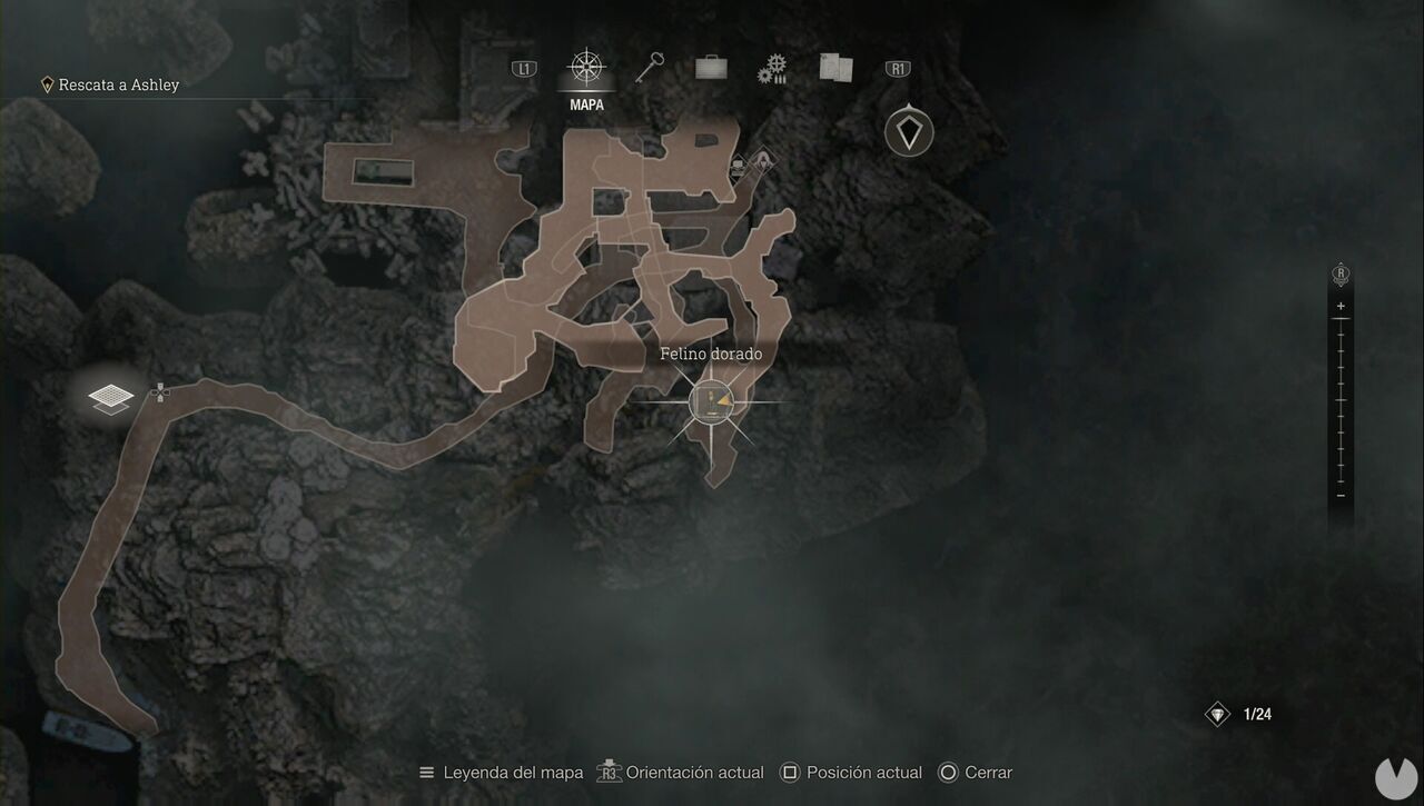 Resident Evil 4 Remake - Island treasures: Golden Lynx