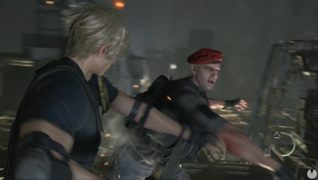 Resident Evil 4 Remake - Chapter 11: Leon fights Krauser