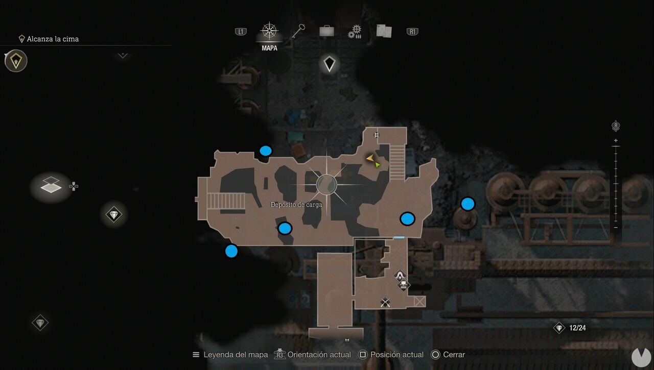 Resident Evil 4 Remake - Blue Medallions at the Cargo Depot: locations of all 5 Blue Medallions