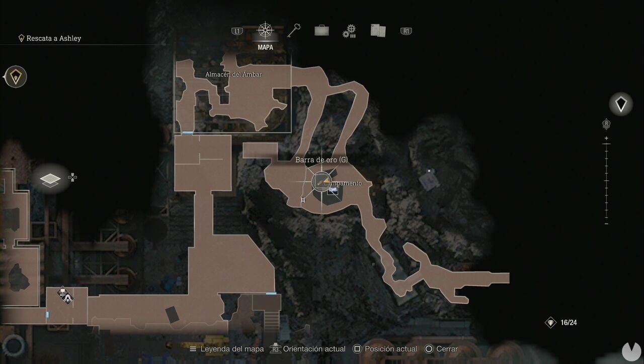 Resident Evil 4 Remake - Island treasures: Gold Bar (L)