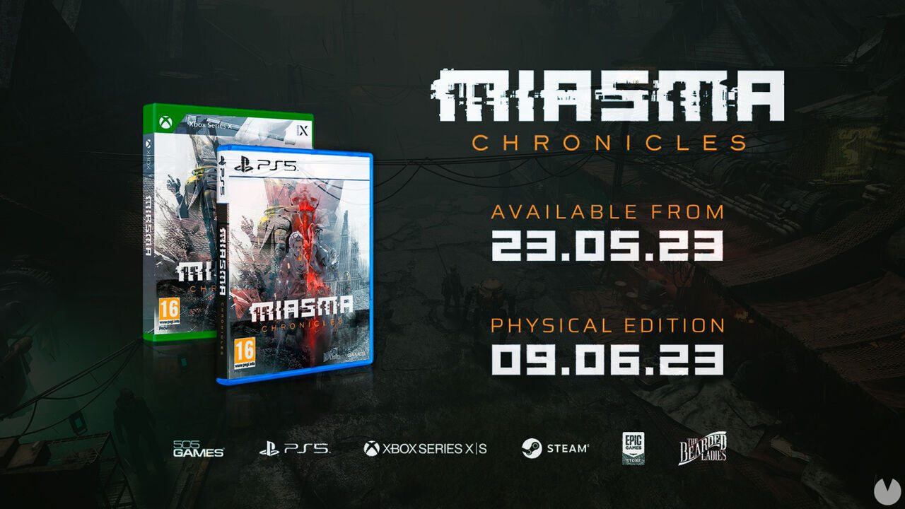Miasma Chronicles se estrenará el 23 de mayo en PS5, Xbox Series X/S y PC. Noticias en tiempo real