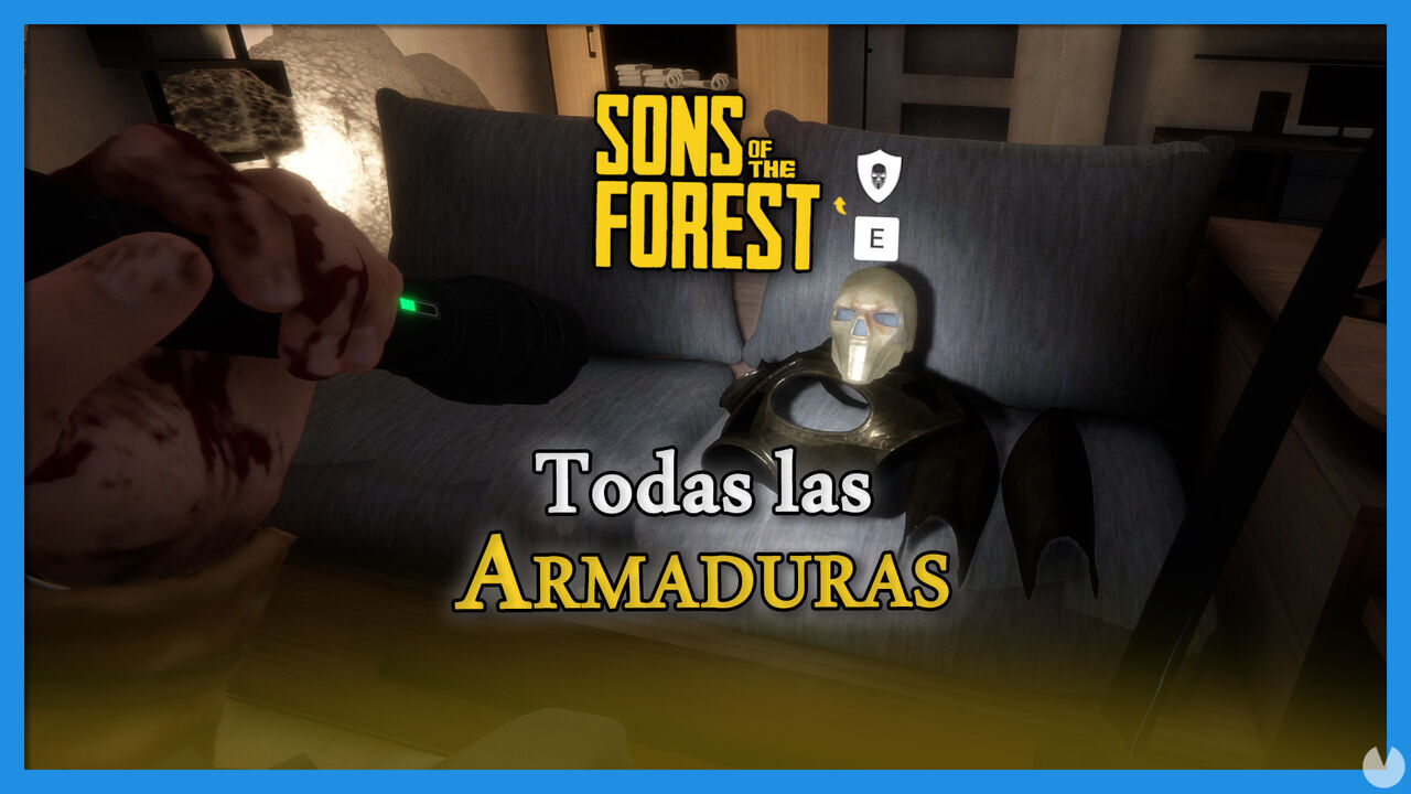 Sons of the Forest: TODAS las armaduras y cmo conseguirlas - Sons of the Forest