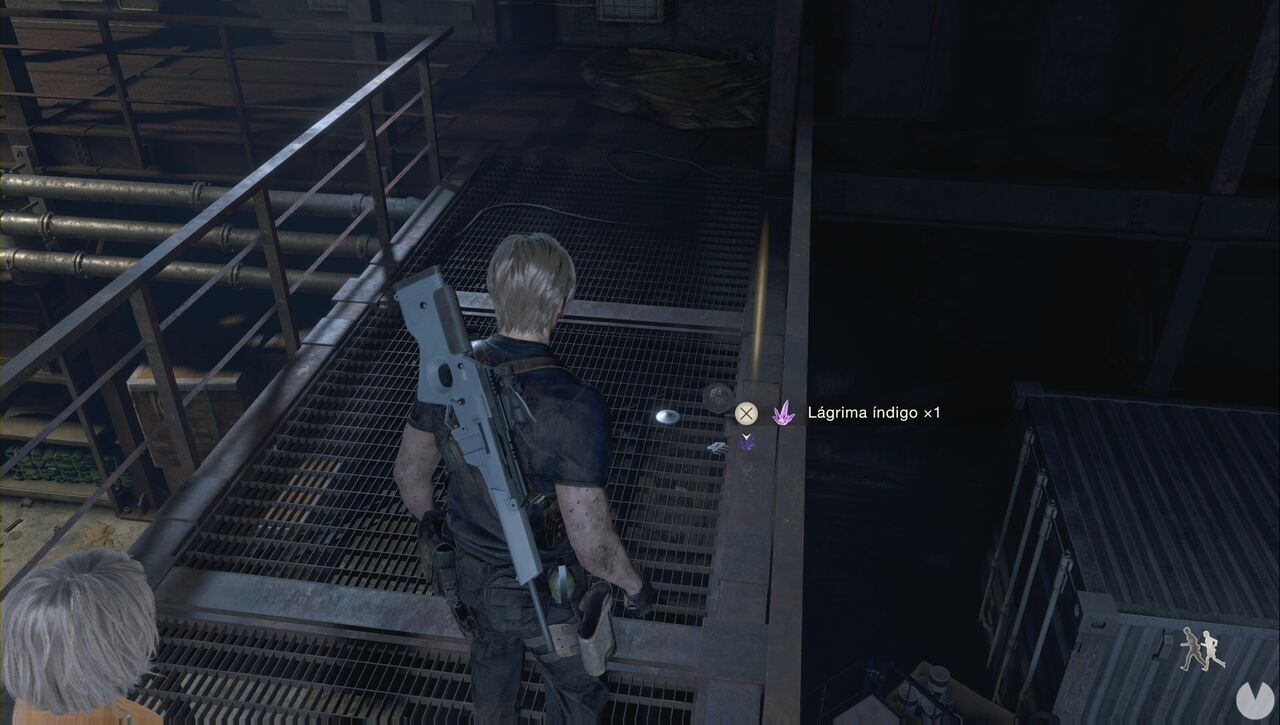 Resident Evil 4 Remake - Chapter 16: Velvet Blue on the walkway