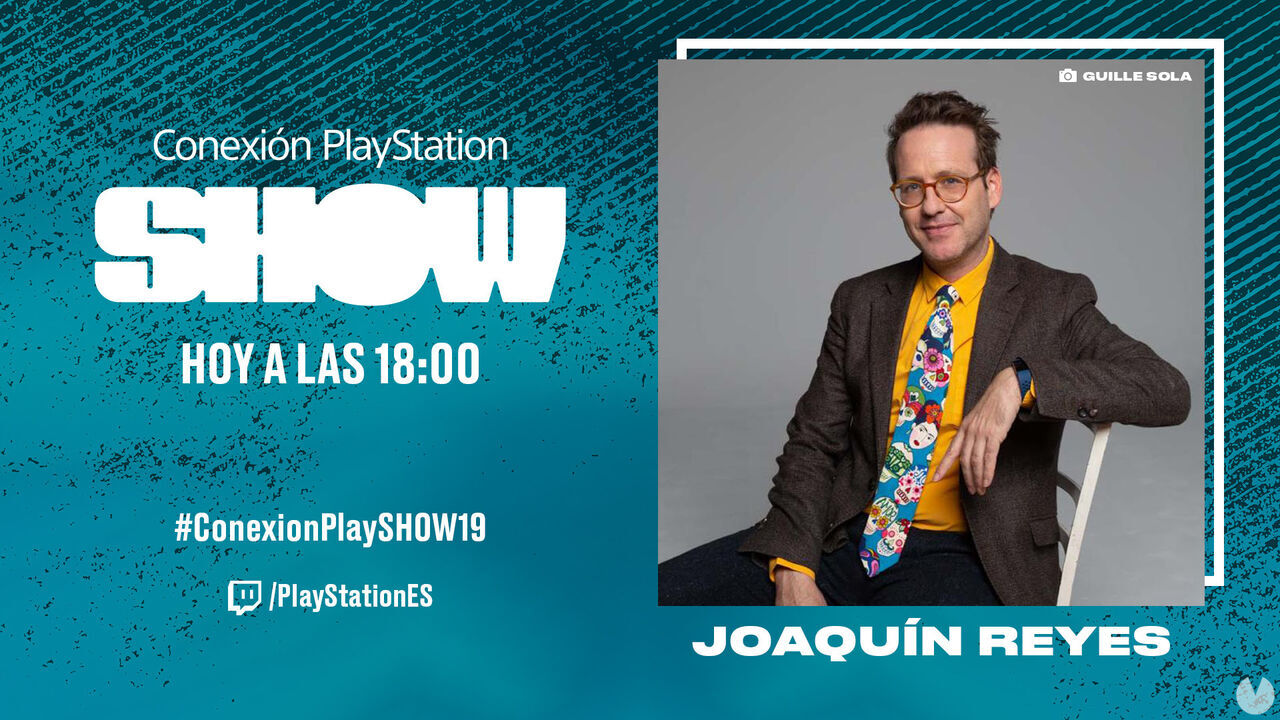 Joaquín Reyes será el próximo invitado especial de Conexión PlayStation Show. Noticias en tiempo real
