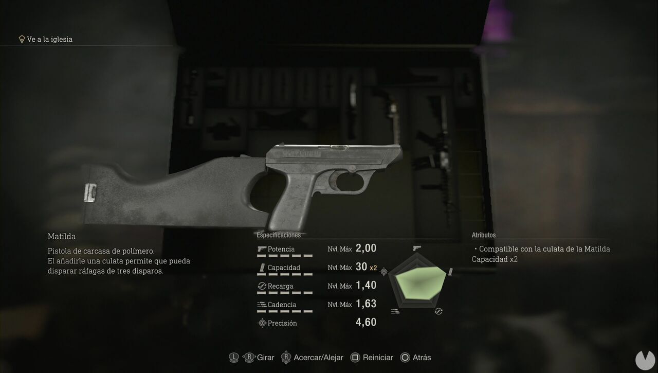 Resident Evil 4 Remake - Weapons: Matilda