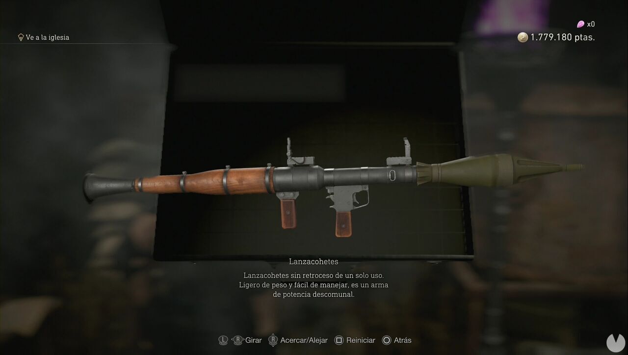 Resident Evil 4 Remake - Weapons: Rocket Launcher