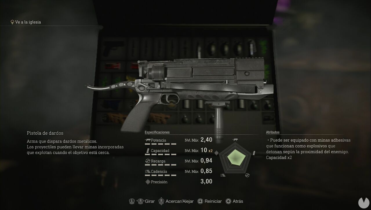 Resident Evil 4 Remake - Weapons: Bolt Thrower