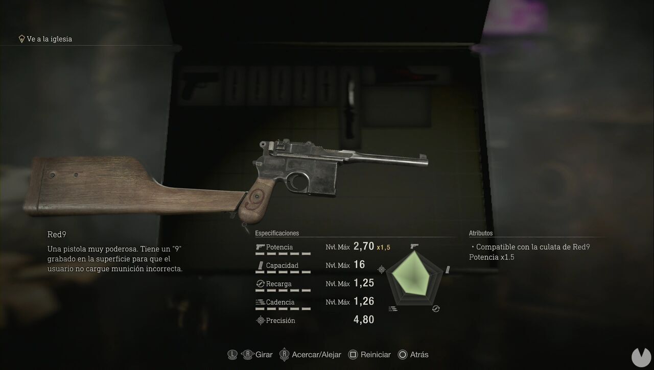 Resident Evil 4 Remake - Weapons: Red9