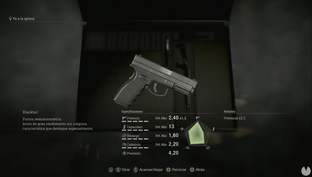 Resident Evil 4 Remake - Weapons: Blacktail