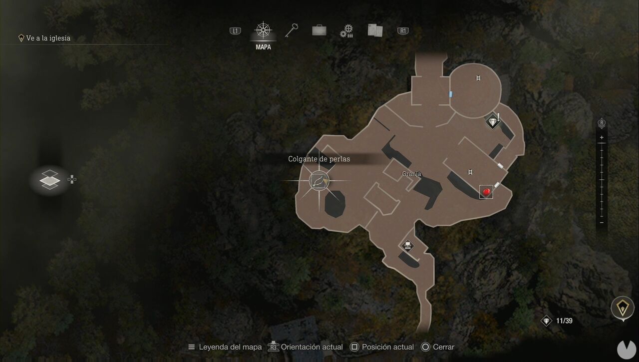 Resident Evil 4 Remake - Village treasures: Pearl Pendant (2)